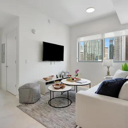 Skyline - Rooftop Pools, Spa, Walk To Downtown & Brickell Miami Exterior foto